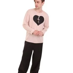 HPO Adult Men's My Heart Is Broken Long Sleeve Costumes | Halloween Costume Collections Men's Costumes