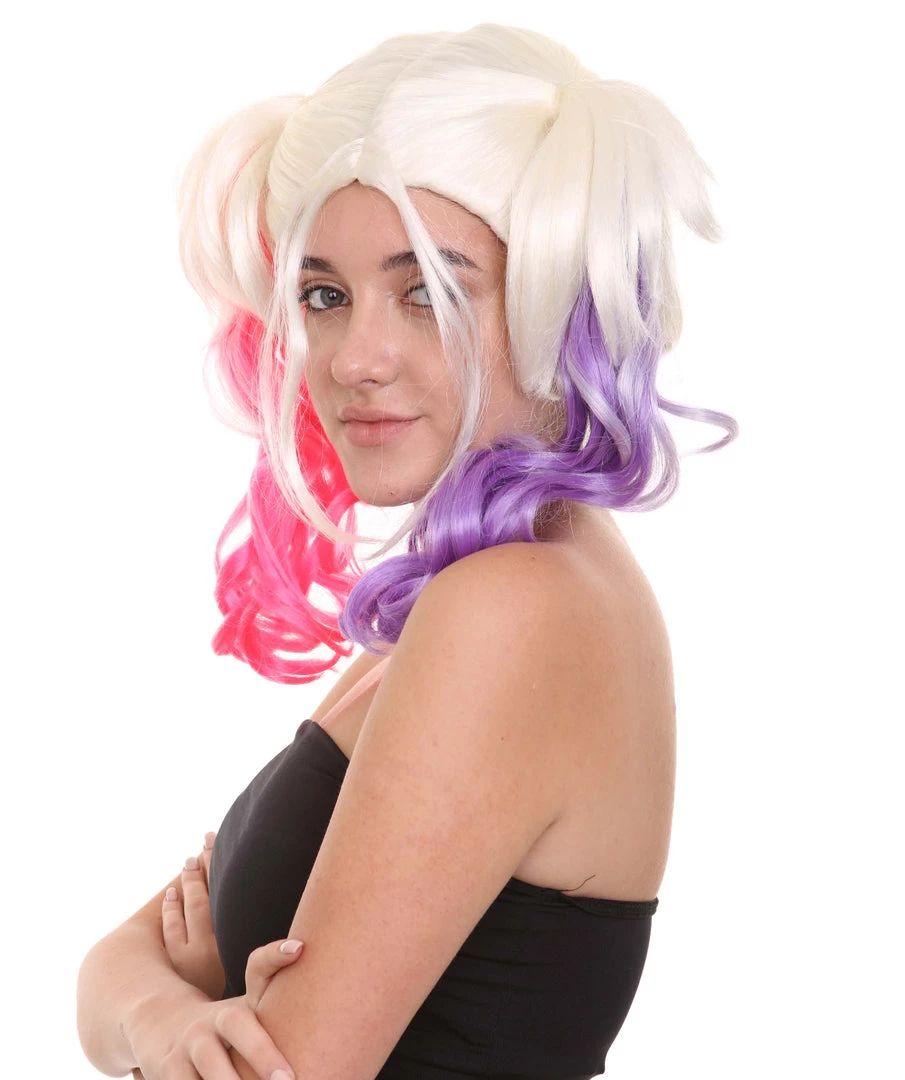 HPO Womens Miss Chievous Wig | Ponytail TV/Movie Wigs | Premium Breathable Capless Cap 2 HPO Womens Miss Chievous Wig | Ponytail TV/Movie Wigs | Premium Breathable Capless Cap