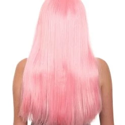 HPO Long Bob Womens Wig | Fancy Party Event Ready Halloween Wig (Lots Of Color Options) | Premium Breathable Capless Cap