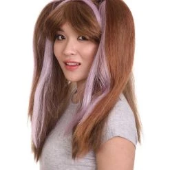 HPO Women's Unisex The Clown Wig | Blond Sexy Cosplay Party Halloween Wig | Premium Breathable Capless Cap