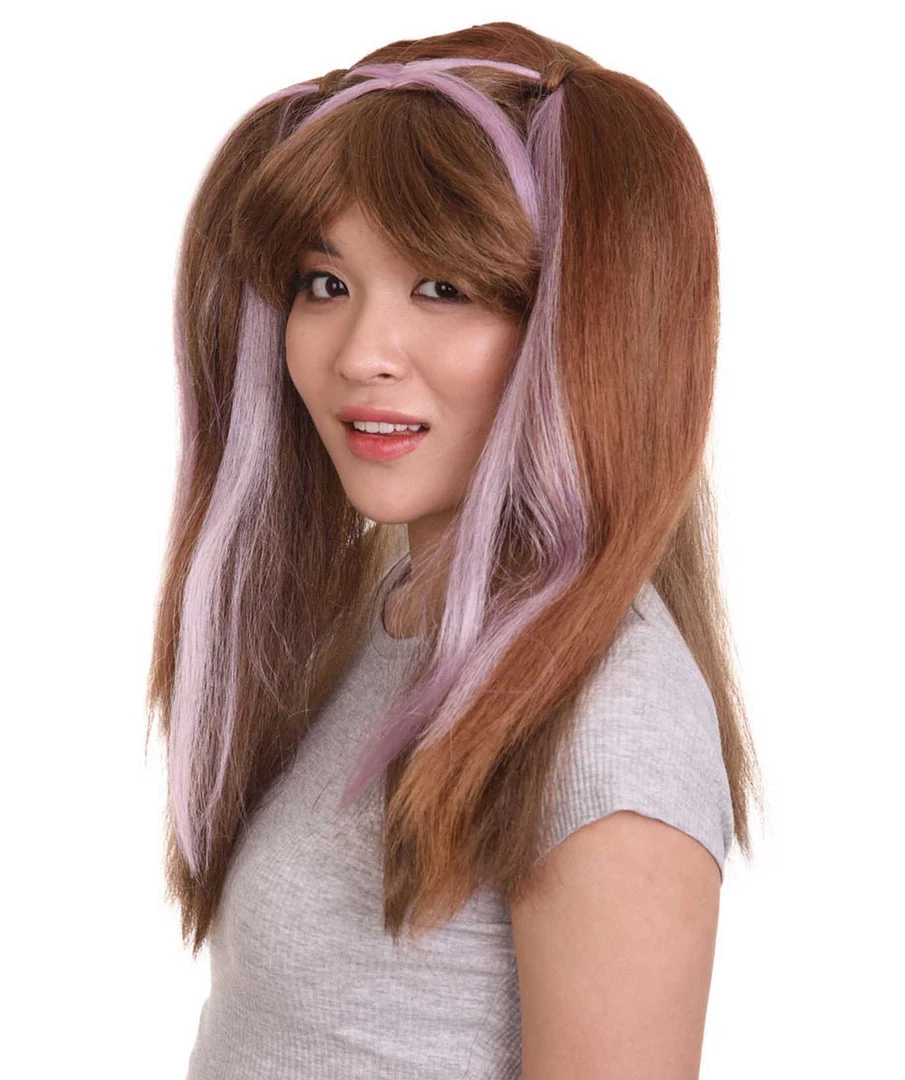 HPO Women's Unisex The Clown Wig | Blond Sexy Cosplay Party Halloween Wig | Premium Breathable Capless Cap 2 HPO Women's Unisex The Clown Wig | Blond Sexy Cosplay Party Halloween Wig | Premium Breathable Capless Cap