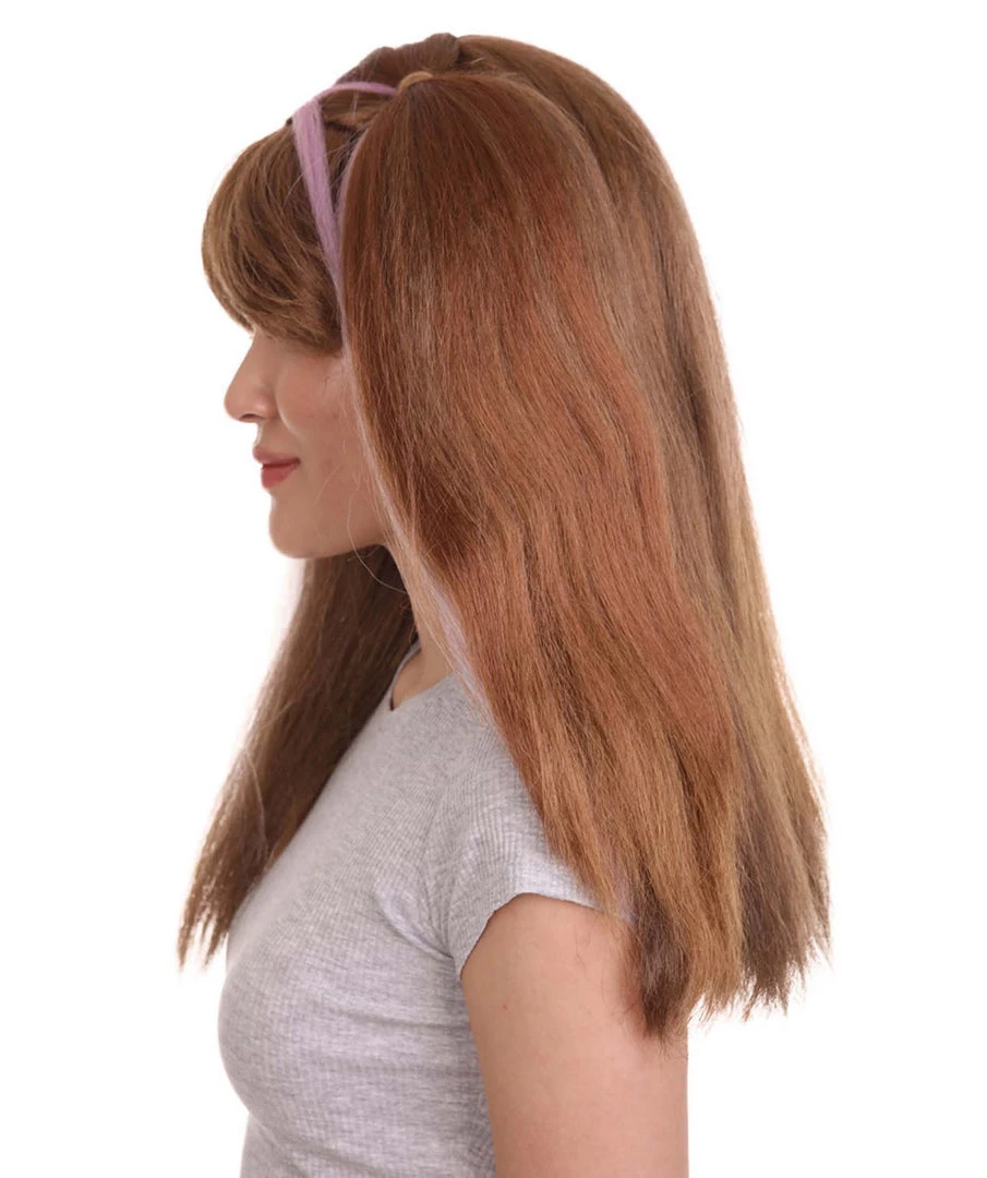 HPO Women's Unisex The Clown Wig | Blond Sexy Cosplay Party Halloween Wig | Premium Breathable Capless Cap 3 HPO Women's Unisex The Clown Wig | Blond Sexy Cosplay Party Halloween Wig | Premium Breathable Capless Cap