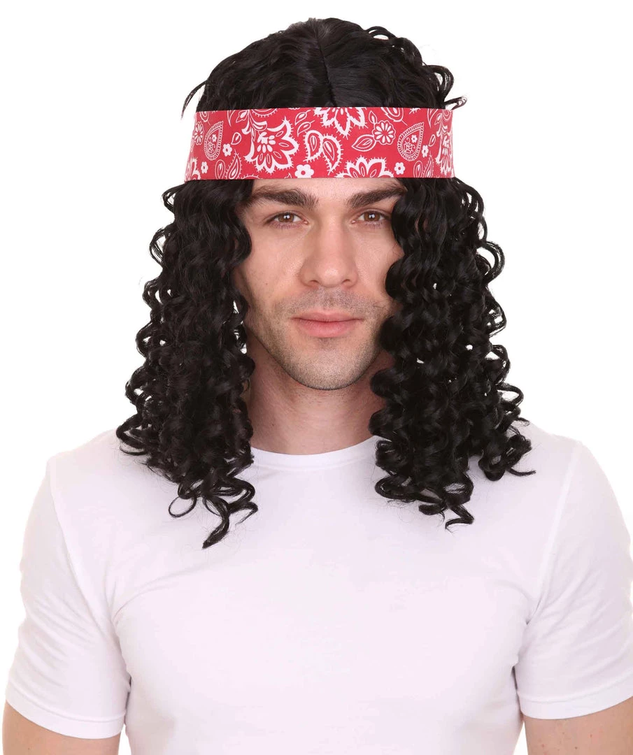 HPO Sportsman Wig | Black With Band | Premium Breathable Capless Cap Kids 2 HPO Sportsman Wig | Black With Band | Premium Breathable Capless Cap Kids