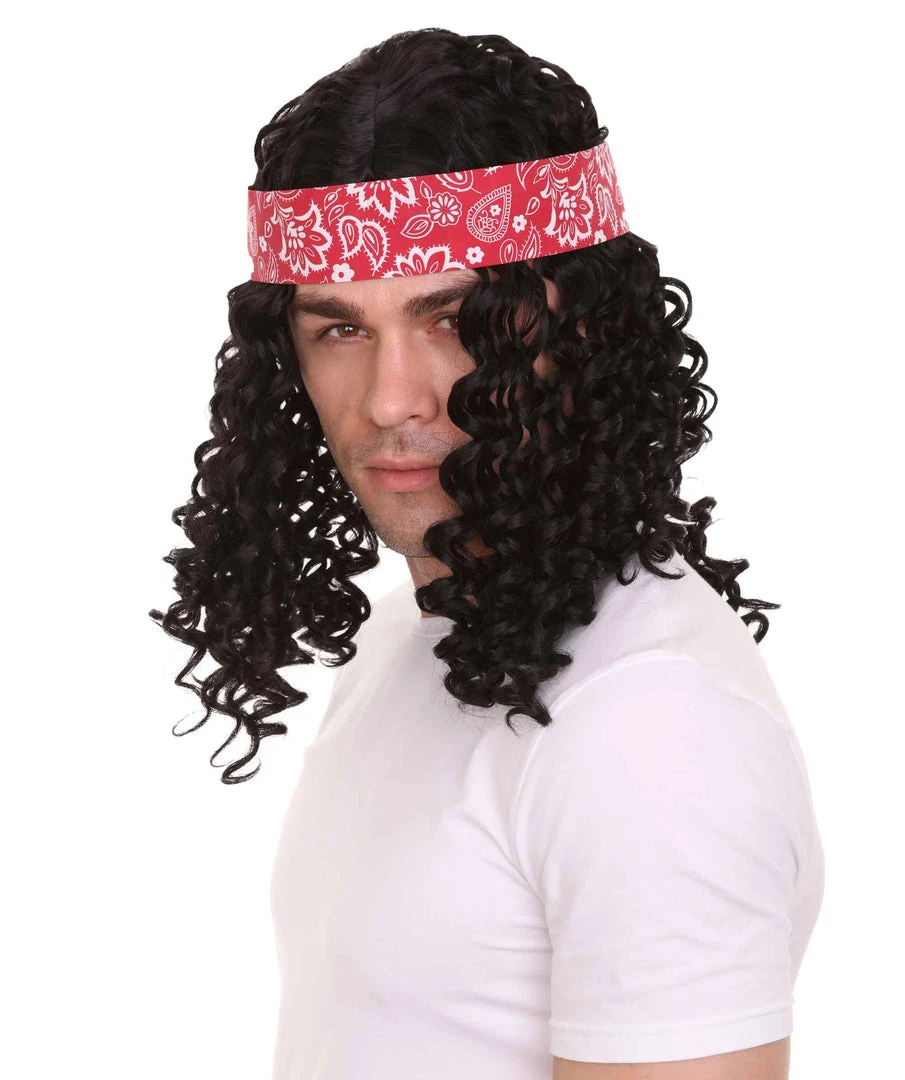 HPO Sportsman Wig | Black With Band | Premium Breathable Capless Cap Kids 3 HPO Sportsman Wig | Black With Band | Premium Breathable Capless Cap Kids