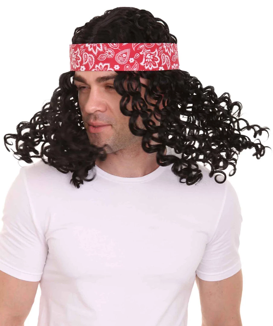 HPO Sportsman Wig | Black With Band | Premium Breathable Capless Cap Kids 1 HPO Sportsman Wig | Black With Band | Premium Breathable Capless Cap Kids