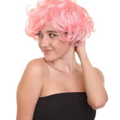 HPO Men's Pink Womens Wig | Coral Pink TV/Movie Party Ready Fancy Cosplay Halloween Wig | Premium Breathable Capless Cap 13 HPO Men's Pink Womens Wig | Coral Pink TV/Movie Party Ready Fancy Cosplay Halloween Wig | Premium Breathable Capless Cap