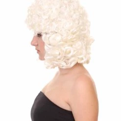 HPO Women's Womens Judge Wig | White TV/Movie Wig 11 HPO Women's Womens Judge Wig | White TV/Movie Wig
