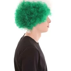 FLAGWIGS Sport Afro Fun Wig Collection | Jumbo Red Yellow Wig