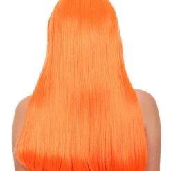 HPO Long Bob Womens Wig | Fancy Party Event Ready Halloween Wig (Lots Of Color Options) | Premium Breathable Capless Cap