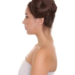 Galactic Space Buns | Women's Brunette Movie And Character Hair Extensions | HPO