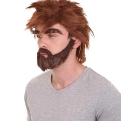 HPO Men's TV Movie Character Wig | Burgundy Wigs | Premium Breathable Capless Cap 12 HPO Men's TV Movie Character Wig | Burgundy Wigs | Premium Breathable Capless Cap