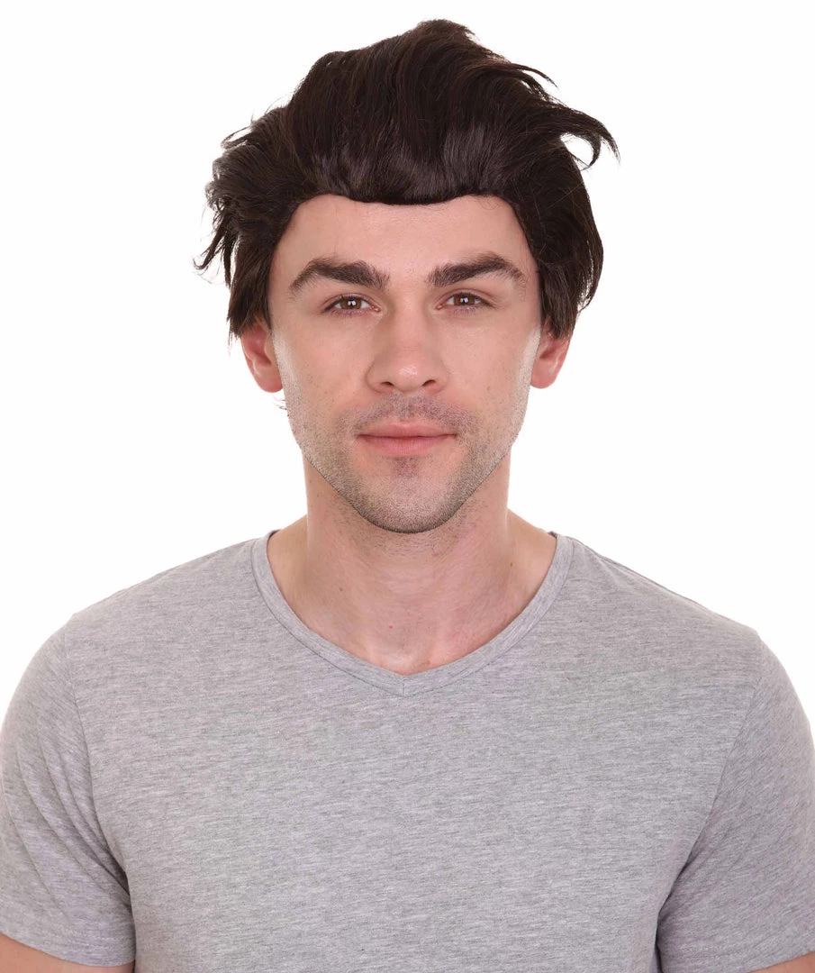 HPO Lantern Hero | Men's Slicked Tapered Classic | Halloween Wig 1 HPO Lantern Hero | Men's Slicked Tapered Classic | Halloween Wig