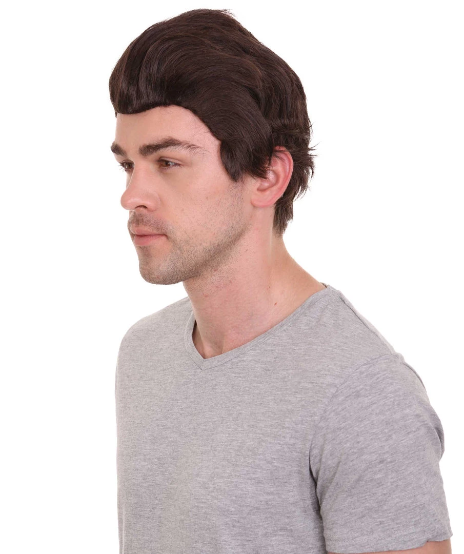 HPO Lantern Hero | Men's Slicked Tapered Classic | Halloween Wig 3 HPO Lantern Hero | Men's Slicked Tapered Classic | Halloween Wig