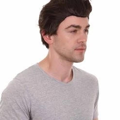 HPO Lantern Hero | Men's Slicked Tapered Classic | Halloween Wig 22 HPO Lantern Hero | Men's Slicked Tapered Classic | Halloween Wig