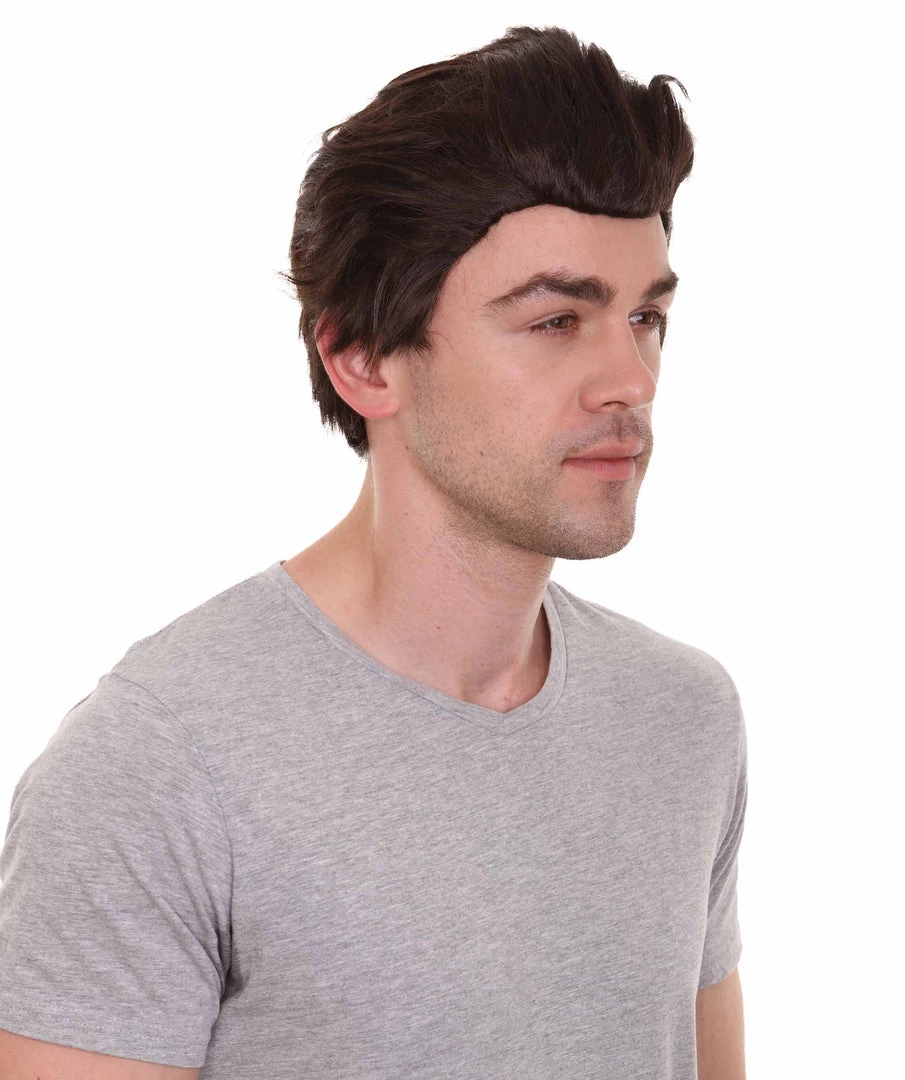 HPO Lantern Hero | Men's Slicked Tapered Classic | Halloween Wig 7 HPO Lantern Hero | Men's Slicked Tapered Classic | Halloween Wig