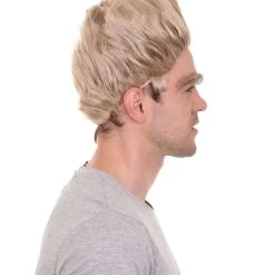 HPO Men's Dragon Trainer Wig | Ash Blonde Wigs | Premium Breathable Capless Cap