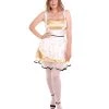 HPO Adult Women's Sexy French Maid Uniform Costume | Golden Cosplay Costume