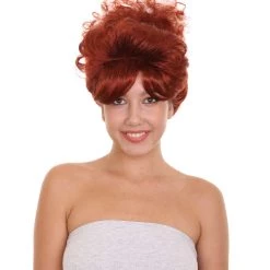 HPO TV Womens Wig | TV/Movie Celebrity Fancy Party Event Ready Halloween Wig | Premium Breathable Capless Cap Women's