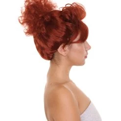 HPO TV Womens Wig | TV/Movie Celebrity Fancy Party Event Ready Halloween Wig | Premium Breathable Capless Cap Women's