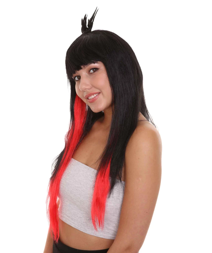 HPO Womens Supervillain Wig | TV/Movie Cosplay Halloween Wig | Premium Breathable Capless Cap Men's 2 HPO Womens Supervillain Wig | TV/Movie Cosplay Halloween Wig | Premium Breathable Capless Cap Men's