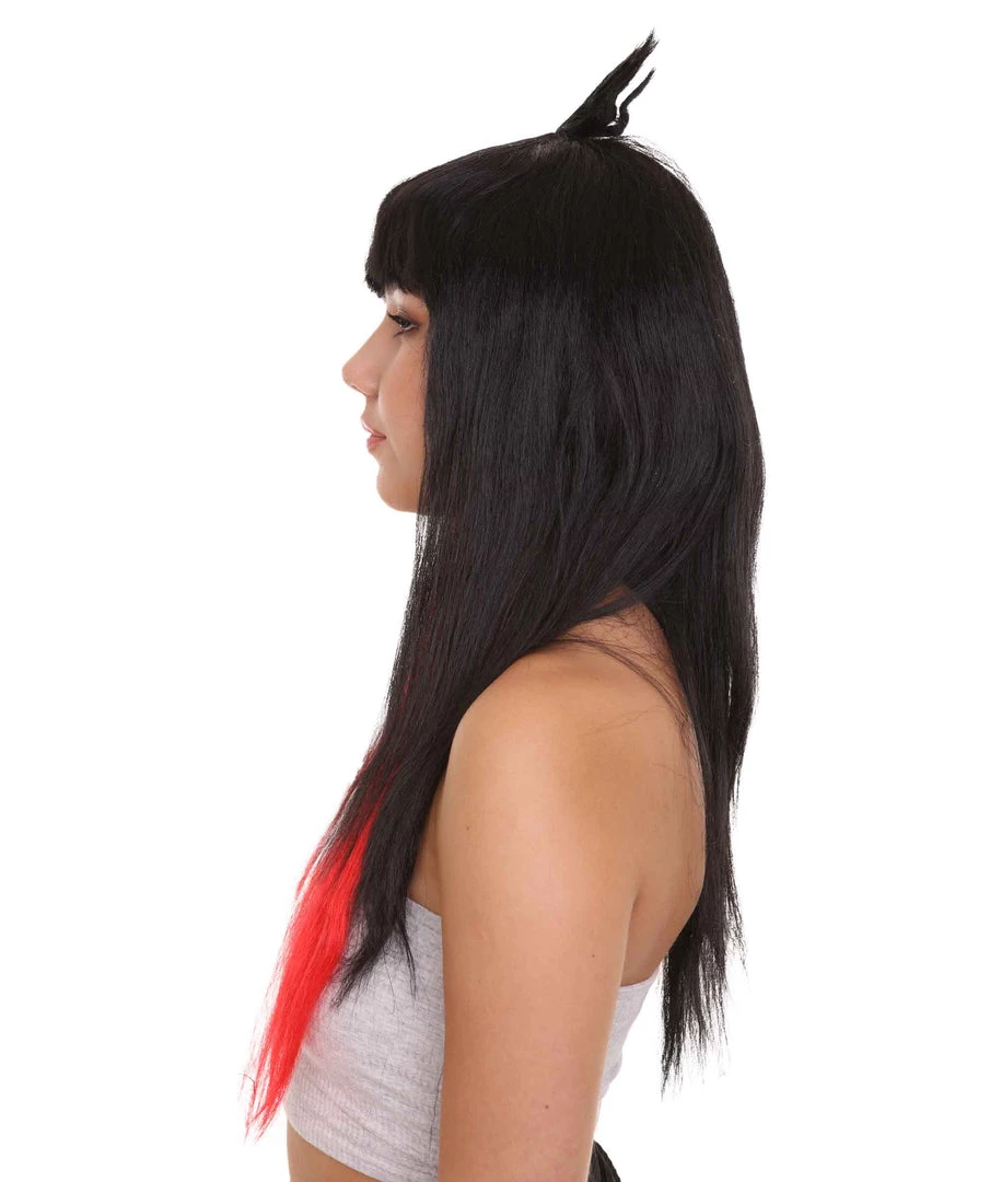 HPO Womens Supervillain Wig | TV/Movie Cosplay Halloween Wig | Premium Breathable Capless Cap Men's 3 HPO Womens Supervillain Wig | TV/Movie Cosplay Halloween Wig | Premium Breathable Capless Cap Men's