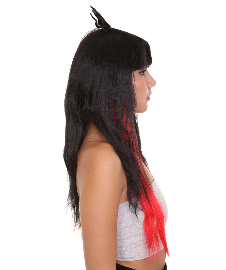 HPO Womens Supervillain Wig | TV/Movie Cosplay Halloween Wig | Premium Breathable Capless Cap Men's 5 HPO Womens Supervillain Wig | TV/Movie Cosplay Halloween Wig | Premium Breathable Capless Cap Men's