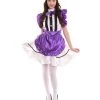 HPO Adult Women's Anime Cosplay French Maid Fancy Uniform Costume | Medium Purple Cosplay Costume