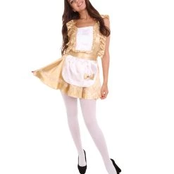 HPO Adult Women's Naught French Maid Uniform Costume | Copper Cosplay Costume 18 HPO Adult Women's Naught French Maid Uniform Costume | Copper Cosplay Costume