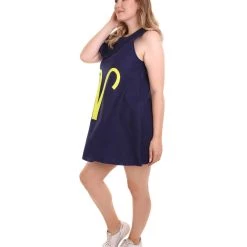 HPO Adult Women's 12 Constellation Of Aries Party Troll Dress Costume | Blue Halloween Costume 11 HPO Adult Women's 12 Constellation Of Aries Party Troll Dress Costume | Blue Halloween Costume