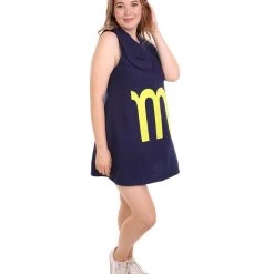 HPO Adult Women's 12 Constellation Of Scorpio Party Troll Dress Costume | Blue Halloween Costume 14 HPO Adult Women's 12 Constellation Of Scorpio Party Troll Dress Costume | Blue Halloween Costume