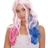 HPO Harley Villain Wig | Multi-color Cosplay Womens Wig | Premium Breathable Capless Cap