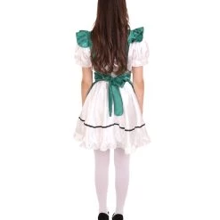 HPO Adult Women's Anime Cosplay French Maid Fancy Uniform Costume | Dark Green Cosplay Costume 12 HPO Adult Women's Anime Cosplay French Maid Fancy Uniform Costume | Dark Green Cosplay Costume