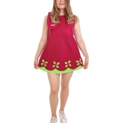 HPO Adult Women's Princess Dress TV/Movie Costume | Pink Cosplay Costume