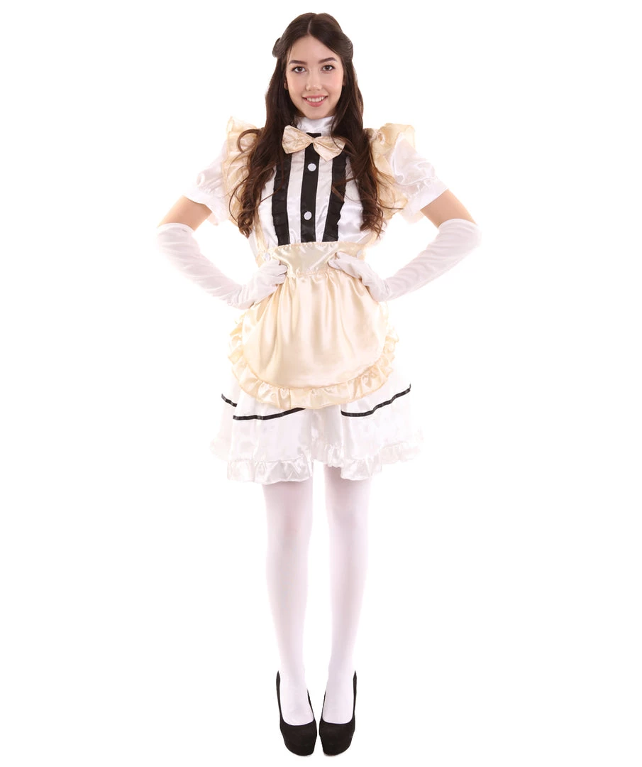 HPO Adult Women's Anime Cosplay French Maid Fancy Uniform Costume | Copper Cosplay Costume 2 HPO Adult Women's Anime Cosplay French Maid Fancy Uniform Costume | Copper Cosplay Costume