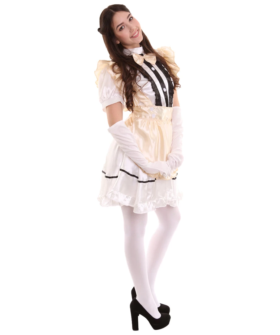 HPO Adult Women's Anime Cosplay French Maid Fancy Uniform Costume | Copper Cosplay Costume 7 HPO Adult Women's Anime Cosplay French Maid Fancy Uniform Costume | Copper Cosplay Costume