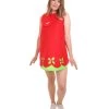 HPO Adult Women's Princess Dress Costume | Red Christmas Costume