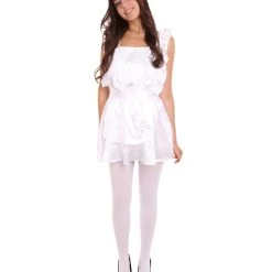 HPO Adult Women's Naught French Maid Uniform Costume | Light Blue Cosplay Costume 16 HPO Adult Women's Naught French Maid Uniform Costume | Light Blue Cosplay Costume