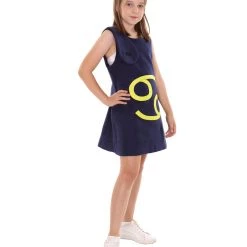 HPO Kids Child's Girl 12 Constellation Of Cancer Party Troll Dress Costume | Blue Halloween Costume 11 HPO Kids Child's Girl 12 Constellation Of Cancer Party Troll Dress Costume | Blue Halloween Costume