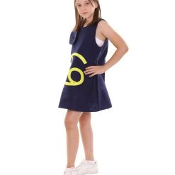 HPO Kids Child's Girl 12 Constellation Of Cancer Party Troll Dress Costume | Blue Halloween Costume 9 HPO Kids Child's Girl 12 Constellation Of Cancer Party Troll Dress Costume | Blue Halloween Costume