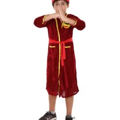 HPO Child's Bathrob Costume | Red Cosplay Costume