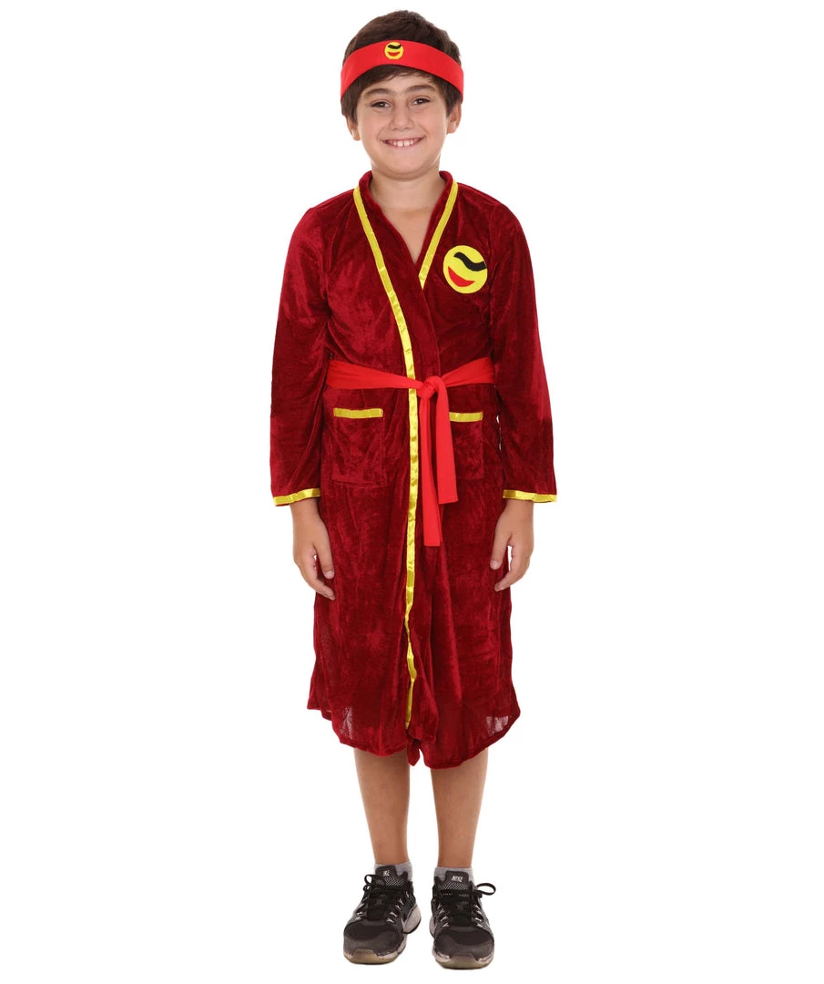 HPO Child's Bathrob Costume | Red Cosplay Costume 2 HPO Child's Bathrob Costume | Red Cosplay Costume