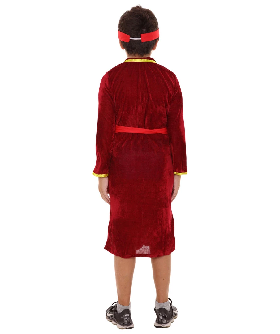 HPO Child's Bathrob Costume | Red Cosplay Costume 4 HPO Child's Bathrob Costume | Red Cosplay Costume