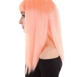 BC Dreamcicle | Women's Floresent Pink Color Straight Shoulder Length Trendy Dreamcicle Wig 11 BC Dreamcicle | Women's Floresent Pink Color Straight Shoulder Length Trendy Dreamcicle Wig