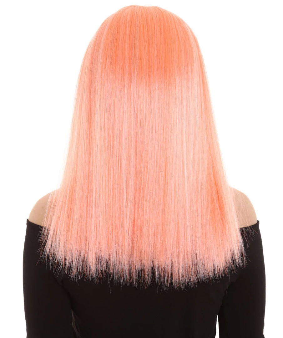 BC Dreamcicle | Women's Floresent Pink Color Straight Shoulder Length Trendy Dreamcicle Wig 4 BC Dreamcicle | Women's Floresent Pink Color Straight Shoulder Length Trendy Dreamcicle Wig