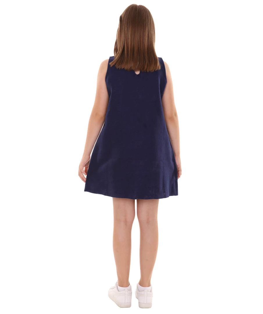 HPO Child's Girl 12 Constellation Of Aquarius Party Troll Dress Costume | Blue Halloween Costume 3 HPO Child's Girl 12 Constellation Of Aquarius Party Troll Dress Costume | Blue Halloween Costume