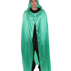 HPO Adult Men's Hooded Cape Costume | Multiple Color Options Halloween Costume