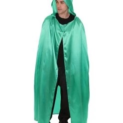 HPO Adult Men's Hooded Cape Costume | Multiple Color Options Halloween Costume