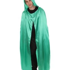 HPO Adult Men's Hooded Cape Costume | Multiple Color Options Halloween Costume