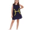 HPO Child's Girl 12 Constellation Of Pisces Party Troll Dress Costume | Blue Halloween Costume