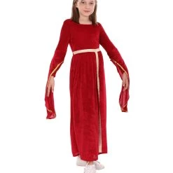 HPO Child's Renaissance Medieval Princess Costume | Berry Cosplay Costume Kids